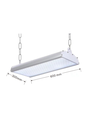LEDlife 80W sporthal plafondlamp - UGR19, verblindingsvrij, Philips driver, inclusief lichtbron