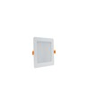 12W 14,5 x 14,5 cm LED inbouwpanel - IP54 buiten, zaaggat: 12 x 12 cm, afmetingen: 14,5 x 14,5 cm