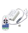 RF draadloze timer + dimmer met afstandsbediening - Inclusief eindkap, voor 230V (Type Z), geheugenfunctie, max. 50 m