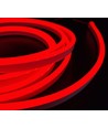 5m 16W/m RGB+WW Neon flex strip - 24V DC, IP65, 72 LED's per m, in te korten om de 10cm