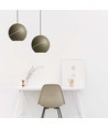 8W LED-lamp - Mooie plafondlamp, Ø12cm, Champagne, incl. ophangsysteem