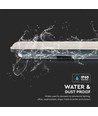 150cm 48W waterdicht compleet LED-armatuur, doorvoerbedraad - 5760lm, 120lm/W, IP65