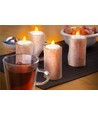 4-pack LED theelichtjes met timer - Batterij, timerfunctie