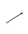 Flexibele vrouwelijke connector voor RGB-strips - 12V / 24V