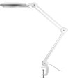 LED loeplamp met klem 8W - Wit