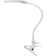 LED loeplamp met klem 6W - Wit