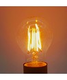 E27 7W LED-lamp - A60, filament, extra warm wit, 1800K