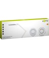 LED loeplamp met klem x1.75 9W - Wit