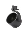 Spectrum Madara railspot - Zwart, AR111 GU10 3-fase rails, IP20, zonder lichtbron