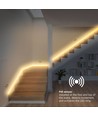 2x5m 12W/m Trap LED COB strip set - 24V DC, IP20, met sensor
