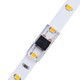 Verbindingsstuk voor 10mm LED-strip - Dun, IP20, voor enkelkleurige strips, voor aluminium profielen, strip-naar-strip