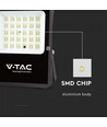 20W Solar LED breedstraler - IP65, zwart, incl. zonnepaneel, afstandsbediening