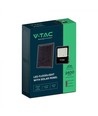 20W Solar LED breedstraler - IP65, zwart, incl. zonnepaneel, afstandsbediening