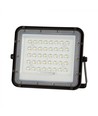 6W Solar breedstraler LED - IP65, zwart, incl. zonnepaneel, afstandsbediening, ingebouwde batterij