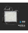6W Solar breedstraler LED - IP65, zwart, incl. zonnepaneel, afstandsbediening, ingebouwde batterij