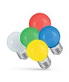 Spectrum 1W LED decoratielamp - Wit, G45, E27
