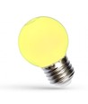 Spectrum 1W LED decoratielamp - Geel, G45, E27