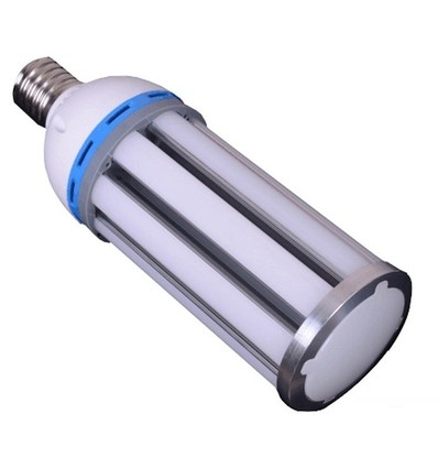 E40 36W dimbare MEGA36 LED-lamp - IP64 waterdicht, mat glas, warm wit