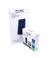 40W LED Breedstraler op zonne-energie - IP65, zwart, incl. zonnepaneel, afstandsbediening