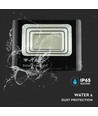 40W LED Breedstraler op zonne-energie - IP65, zwart, incl. zonnepaneel, afstandsbediening