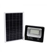 50W Solar LED breedstraler - IP65, Zwart, werklamp, incl. zonnepaneel, afstandsbediening
