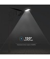 V-Tac 50W LED Zonne-energie Straatlamp - Wit, incl. zonnepaneel, afstandsbediening, IP65