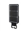 V-Tac 40W LED Zonnecel Straatlamp - Zwart, incl. zonnecel, afstandsbediening, sensor, IP65