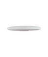 40W LED plafondlamp - Ø48,5cm, hoogte: 7cm, witte rand, incl. zwarte ring