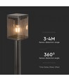 V-Tac 2.5W LED Solar Tuinlamp - Sensor, IP54