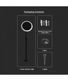 2 stuks LED zonne-energie tuinlamp - 3W, verstelbaar, Ø14,8 cm, IP65