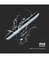 15W Wandlamp op zonne-energie LED - IP65, zwart, sensor