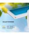 15W Wandlamp op zonne-energie LED - IP65, wit, sensor