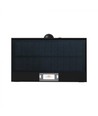 3W Wandlamp op zonne-energie LED - IP65, zwart, sensor