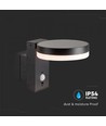 5,5W Wandlamp op zonne-energie LED - IP54, sensor