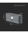 2.5W Wandlamp op zonne-energie LED - IP54, sensor, verstelbare stralingshoek