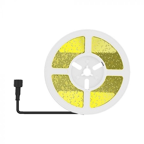 V-Tac 1,2W LED Zonnecelstrip - 5 meter, afstandsbediening, IP67