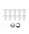 10 stuks inbouwspot Inno88 - Inclusief 6W RA97 GU10, mat wit, IP44, goedgekeurd voor isolatie