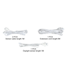 Trap LED COB strip set 11W per trede - 24V DC, IP20, Tot 16 treden, met sensor + effecten