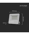 100W LED-breedstraler - 160lm/W, werklamp, buiten