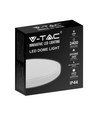 24W LED plafondlamp - Ø29,5cm, hoogte: 5,5cm, witte rand