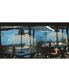 Oplaadbare LED tafellamp Binnen/buiten - Zwart, touch dimbaar, CCT, IP54 buiten