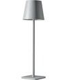 Oplaadbare LED tafellamp Binnen/buiten - Grijs, touch dimbaar, CCT, IP54 buiten