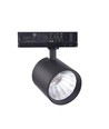 30W 3-fase RA90 spanningsrailspot - 175 lm/W, 38 graden, Zwart