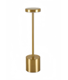 Oplaadbare LED tafellamp - Goud, touch dimbaar, CCT, IP20