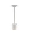 Oplaadbare LED tafellamp - Wit, touch dimbaar, CCT, IP20