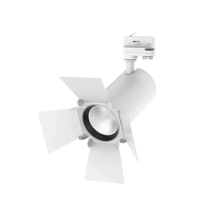Kleppen voor LEDlife railsspot - Wit, passend voor 80mm diameter LEDlife railsspot