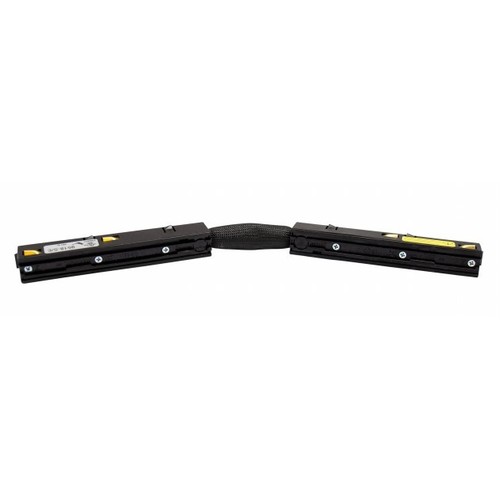Spectrum SHIFT flexibele connector voor rails - Zwart