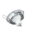 MR16 of GU10 Downlight-set - Zonder lichtbron, wit, zaagmaat: Ø7,4 cm, afmetingen: Ø8,2 cm