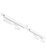 3x SHIFT spotset - 2 meter compleet + spots, Wit