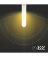 E14 4W LED-lamp - T20, Kooldraad